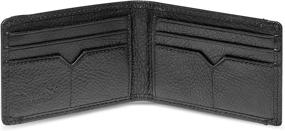 img 1 attached to 👛 Co Wallet Genuine Leather Bifold Wallet | Natural Exterior | Men's Wallets, Card Holders & Cash Organizers