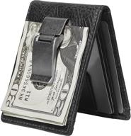 👛 co wallet genuine leather bifold wallet | natural exterior | men's wallets, card holders & cash organizers logo