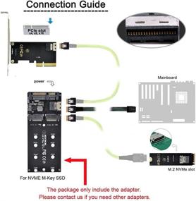 img 1 attached to Xiwai SFF 8654 Slimline Adapter Mainboard