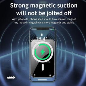 img 2 attached to Magnetic Wireless Charger Charging Compatible Car Electronics & Accessories for Car Electronics Accessories