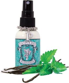 img 2 attached to 💩 Poo-Pourri Vanilla Mint Scent 2 Fl Oz - Classic Old Bottle Style Toilet Spray