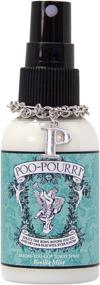 img 3 attached to 💩 Poo-Pourri Vanilla Mint Scent 2 Fl Oz - Classic Old Bottle Style Toilet Spray