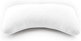 img 4 attached to 🍯 Honeydew Scrumptious Side Sleeper Queen Pillowcase – 100% Organic Bamboo Fabric – Cooling, Hypoallergenic, and Wrinkle-Preventing Luxury Pillowcase – Made in USA – Powdered Sugar (White)