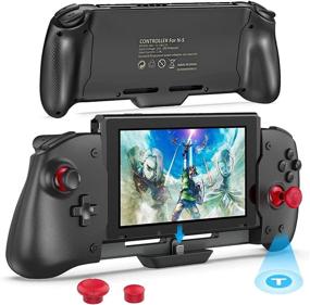 img 4 attached to 🎮 Enhance Your Nintendo Switch Gaming Experience with OIVO Switch Pro Controller Comfort Grip: Gamepad with Turbo Vibration, Motion Control, and Handheld Functionality