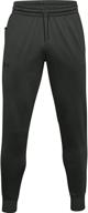 under armour fleece joggers black sports & fitness logo