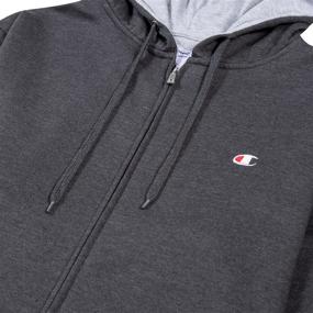 img 3 attached to Champion Hoodies Fleece Heavyweight Hoodie Men's Clothing for Active