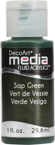 img 1 attached to DecoArt Media Fluid Acrylic 1 Ounce Painting, Drawing & Art Supplies for Painting