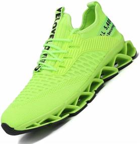 img 4 attached to Chopben Sneakers Breathable Athletic Lightweight Men's Shoes for Fashion Sneakers