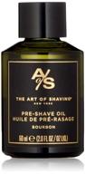 art shaving pre shave oil bourbon logo