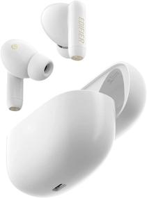 img 3 attached to 🎧 Edifier 330NB True Wireless Earbuds - Hybrid Active Noise Cancelling - 6 Microphones - AAC Audio - USB Type-C Fast Charging - App Controlled Bluetooth Earbuds - White