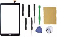 🔍 high-quality black touch screen digitizer replacement for samsung galaxy tab e 9.6 inch sm-t560 logo