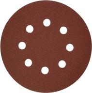 🪚 bosch sr5r120 5-piece 120 grit 5 inch 8 hole hook-and-loop sanding discs - high-quality abrasive discs for precise sanding logo