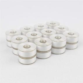 img 1 attached to 🧵 WonderFil DecoBob Class 15 White Pre-Wound Bobbins: Specialty Threads for High-Quality Sewing Projects