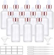 essential rose golden container pipette stickers included logo