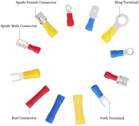 img 1 attached to Versatile Electrical Connectors Connection and Disconnect Assortment: Maximize Efficiency and Convenience