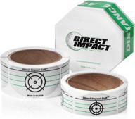 combo pack 100 driver and 100 iron labels - direct impact golf's golf impact tape for better performance логотип