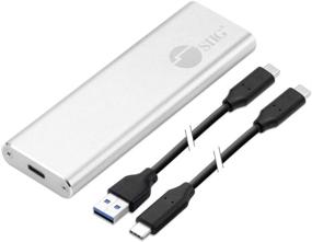 img 4 attached to SIIG JU-SA0W11-S1 портативный корпус USB C NVMe SSD - адаптер 10Gbps USB 3.1 Gen 2 к NVMe SSD - поддержка Windows и Mac OS