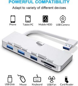 img 3 attached to Aluminum 3-Port USB 3.0 Hub by Rocketek