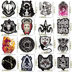 img 1 attached to 🧛 Gothic Stickers Pack: 300 Cool Horror Skull Stickers for Laptop, Skateboard, Water Bottles, and More!