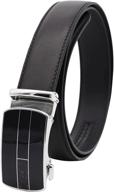 👔 genuine leather ratchet automatic men's belts by senwa - premium accessories логотип