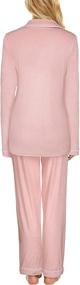 img 3 attached to Ekouaer Pajama Womens Sleepwear Nightwear Women's Clothing in Lingerie, Sleep & Lounge