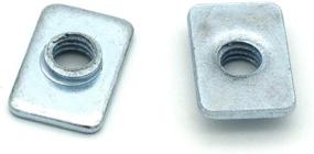 img 3 attached to Pre-Assembly Square Nuts Flat M5 🔩 T Nut: 100-Pack for 2020 Aluminum Extrusions