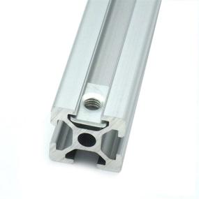 img 1 attached to Pre-Assembly Square Nuts Flat M5 🔩 T Nut: 100-Pack for 2020 Aluminum Extrusions
