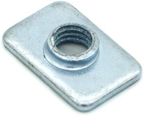 img 4 attached to Pre-Assembly Square Nuts Flat M5 🔩 T Nut: 100-Pack for 2020 Aluminum Extrusions