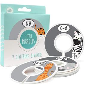 img 2 attached to Baby Closet Size Dividers Elephant Kids' Home Store