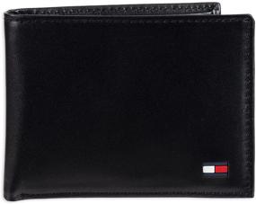 img 4 attached to Tommy Hilfiger Blocking Leather Slimfold Men's Accessories in Wallets, Card Cases & Money Organizers