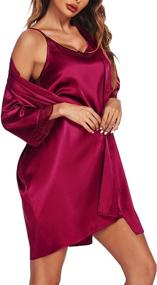 img 3 attached to Ekouaer Nightgowns Womens Sleepwear Pajamas