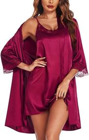 img 4 attached to Ekouaer Nightgowns Womens Sleepwear Pajamas