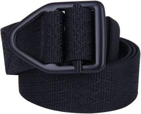 img 1 attached to ROFIFY Canvas Military D Ring Buckle Men's Accessories