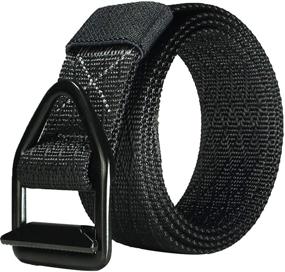 img 4 attached to ROFIFY Canvas Military D Ring Buckle Men's Accessories