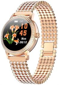 img 4 attached to Diamond Studded Bracelet Pressure Waterproof Compatible Cell Phones & Accessories