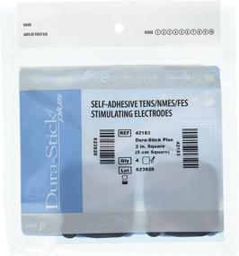 img 1 attached to 🧩 Enhance Your Therapy with Chattanooga Dura Stick Adhesive Electrodes Square