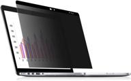 🔒 магнитный экран-протектор для конфиденциальности для macbook air 13 - в комплекте магнитная наклейка на веб-камеру | совместим с моделями a1369 и a1466 | фильтр конфиденциальности/для монитора/антишпионский для macbook | улучшенная оптимизация для поисковых систем логотип