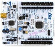 разработочная плата nucleo-f446re с микроконтроллером stm32f446ret6 и встроенным st-link/v2-1 для mbed от xygstudy. логотип