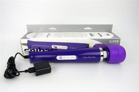 img 4 attached to Experience Blissful Relaxation with SHIBARI My Wand 28x Purple MultiSpeed Wand Massager