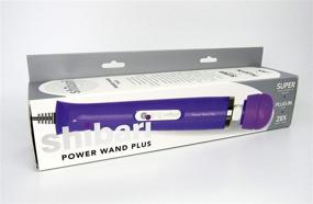 img 3 attached to Experience Blissful Relaxation with SHIBARI My Wand 28x Purple MultiSpeed Wand Massager