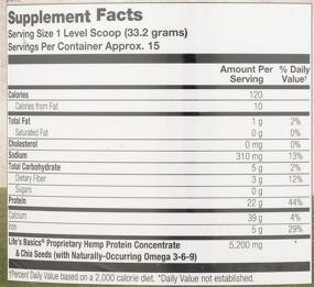 img 2 attached to 🌱 Life's Basics Vanilla Unsweetened Plant Protein Powder by LifeTime - 1.1 lbs