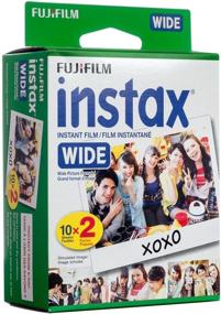 img 2 attached to Фотопленка Fujifilm Instax Wide: 20 снимков, белая, новая упаковка