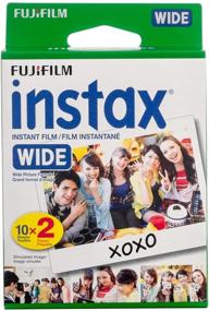 img 4 attached to Фотопленка Fujifilm Instax Wide: 20 снимков, белая, новая упаковка