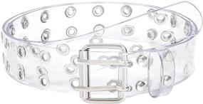 img 4 attached to Fashion Transparent Clear Buckle Grommet