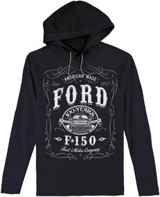 img 3 attached to 👕 Ford F-150 Hooded Tee Shirt - Long Sleeve Hooded Shirt by Tee Luv