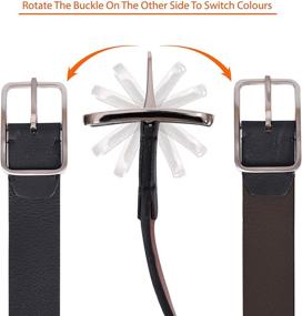 img 3 attached to 👔 Clifton Heritage Men's Leather Belt - Accessories and Belts for Men