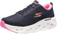 🏃 step up your game with the skechers women's go run glide step hyper sneaker logo