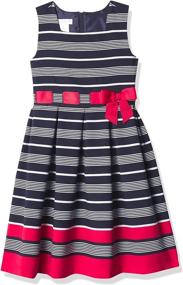 img 3 attached to 👗 Nautical Stylish Bonnie Jean Girls Dress for Girls' Clothing