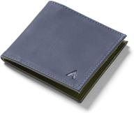 👔 allett blocking pocket leather wallet: stylish men's accessory for wallets, card cases & money organizers logo