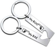 🔑 wsnang bae boo matching set keychain couples gift his and her- seo logo